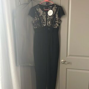 Boohoo dressy lace jumpsuit. NWT